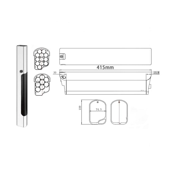Batería litio 36v para bici eléctrica - Imagen 2