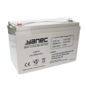 Batería de gel 12V 100Ah